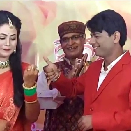 t PhotosOdia Comedian Pragyan Khatua Engagement Ring Ceremony Photos